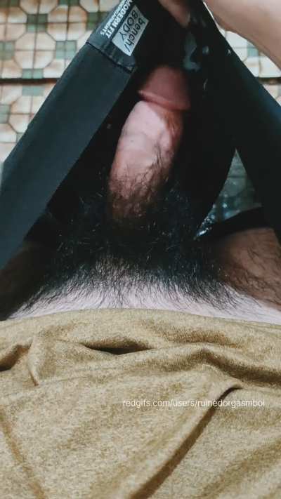 Fuck bro... Not all over my underwear, I still need to go to work after this break 😩! Hmu if interested.