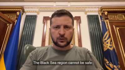 🇺🇦 President Zelenskyy&rsquo;s night appeal [Subbed in English]