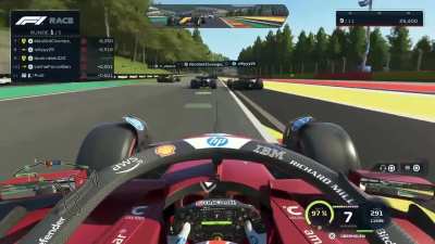 F1 Driver reactions