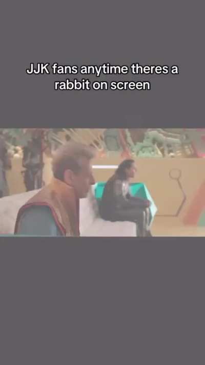 This rabbit receives more respect than Megumi
