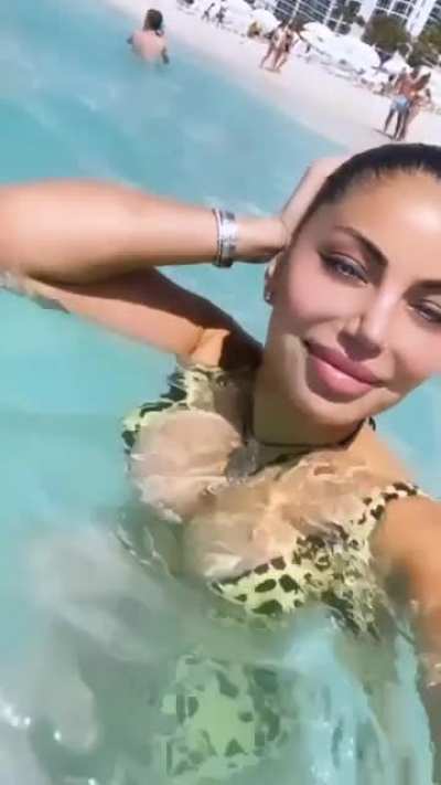 in water