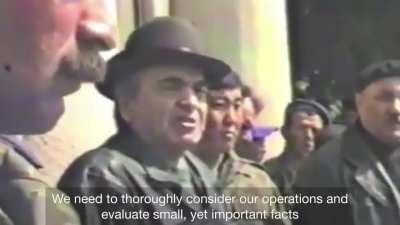 "We need to learn how to kill, hack, cut off noses of Georgians" - Musa Shanibov, a leader of North Caucasian islamists, openly states what kind of war crimes they will commit against Georgians in Abkhazian war of 1992-1993