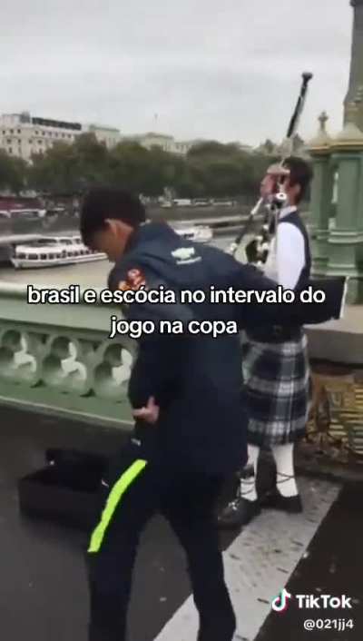Brasil e Esc&oacute;cia na copa