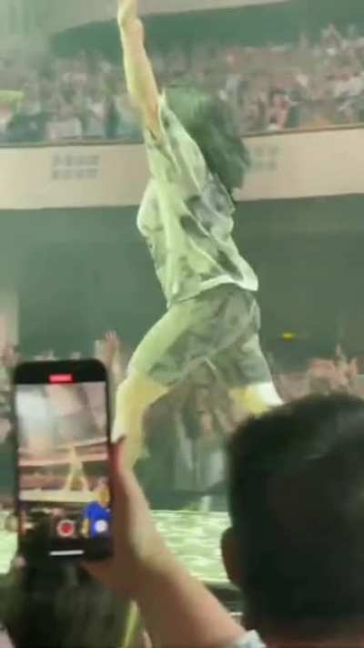 booty on stage