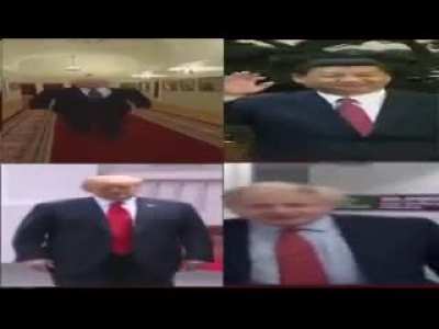 Putin caminando