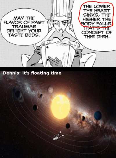 Dennis's traumas can only make him floater