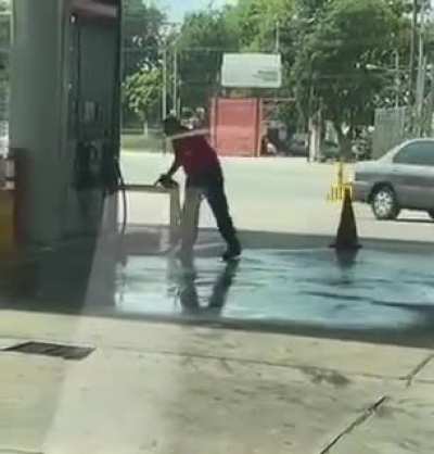 To clean