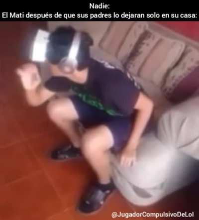 El Mati despu&eacute;s de que sus padres le dejaran solo en su casa: