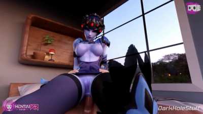 Widowmaker Anal Ride (Hentai VR / darkholestuff) [Overwatch]