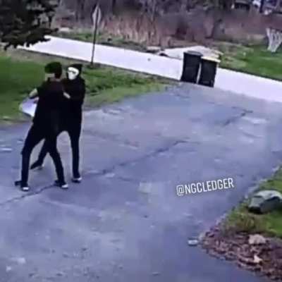 He got slap