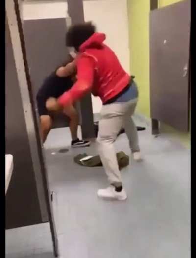 Boy gets dropped
