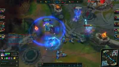 Kayn asked me: sona why do you one shot me?! I said: Kayn I&rsquo;m you but a musician ✨