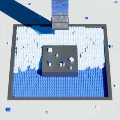 I know it&rsquo;s been done before but this is my first LEGO Fluid Simulation
