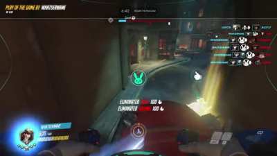Accidentally messed up my ult but enemy hog made sure to help me out with that
