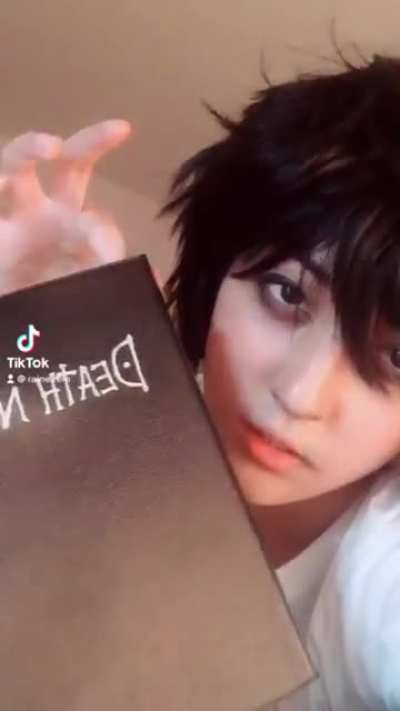 You left your Death Note in my house...