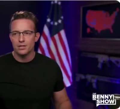 Conservative influencer Benny Johnson after the stock market rout: 