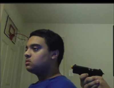 "Loads gun with malicious intent"