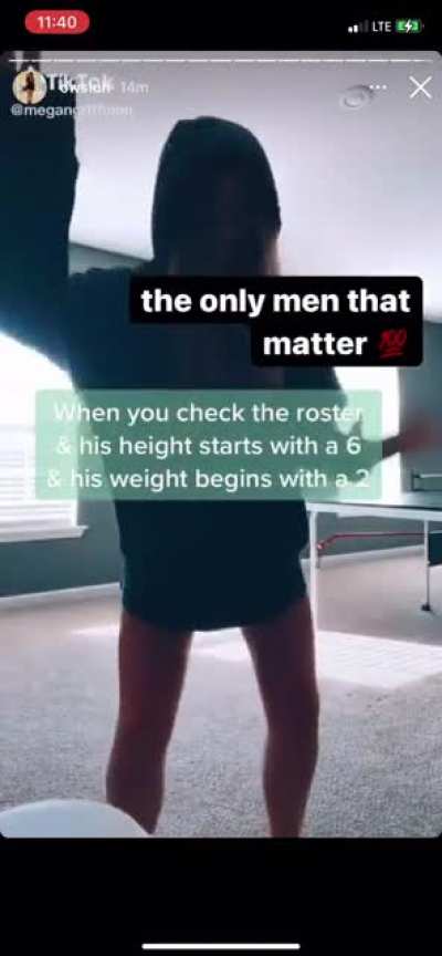 The only men that matter&hellip;