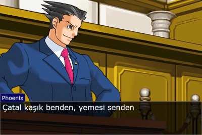 Pek iyi olmadı kusura bakmayın :/ (ilk okul kavgası but objection) sesi a&ccedil;ın