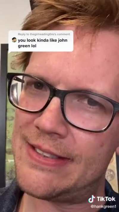 Ah yes, the secret doppelg&auml;nger of John green