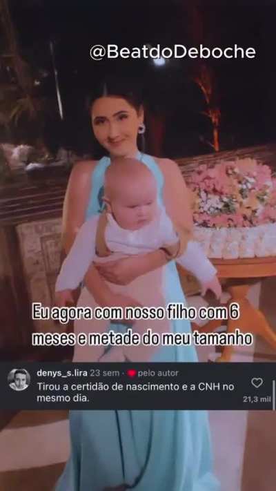 colocaram whey na papinha da crian&ccedil;a