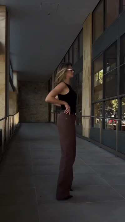 "Tall girls dream of pants this long"