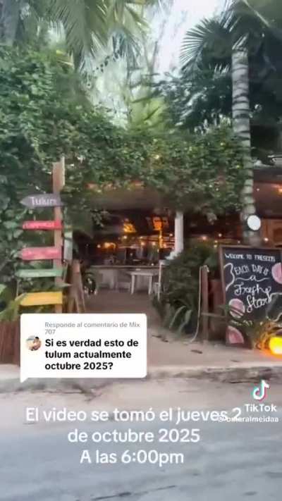&iquest;Qu&eacute; est&aacute; pasando en Tulum? Calles y negocios lucen vac&iacute;os | VIDEO