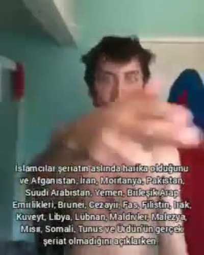 Kardeşim bak ger&ccedil;ek izlam bu diil