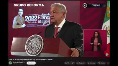 Que siempre no. Calderon es v&iacute;ctima dice el presidente AMLO. Ahora s&iacute; se las puso dif&iacute;cil, a ver c&oacute;mo hacen malabares con esto.