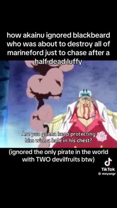 Genuinely why did akainu do this