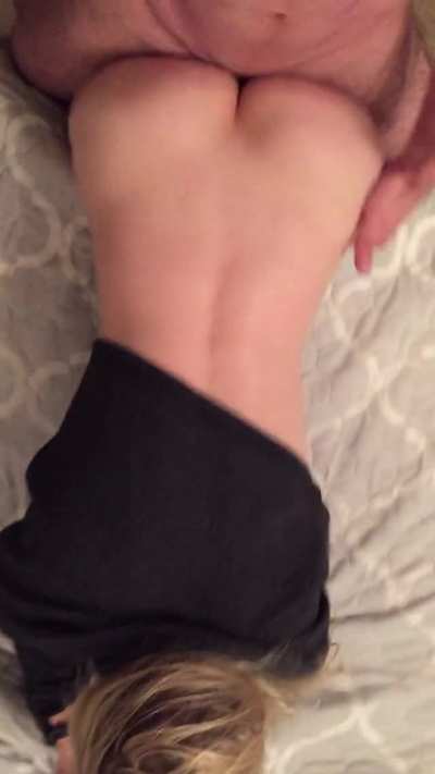 I love getting taken from behind