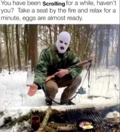 Take a seat Redditor