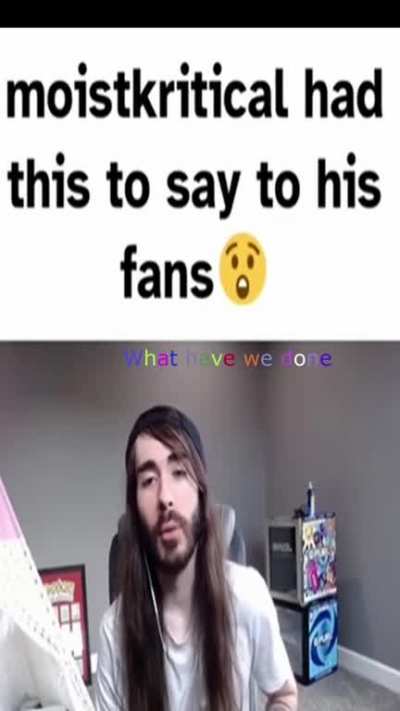 why did he say that???
