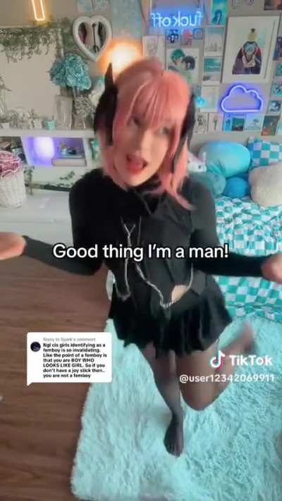Good thing I&rsquo;m a man!