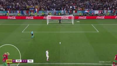 [VIDEO] Pepe telling Rui Patr&iacute;cio to dive to the left for Benzema's penalty, Rui Patr&iacute;cio dives the other way &amp;amp; Pepe gets angry vs France - 45+2' [UEFA Euro 2020]