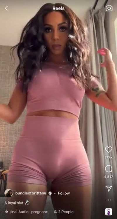 Brittany Renner 🍑, she did PJ so wrong 🤦&zwj;♂️but that doesn&rsquo;t change the fact that she is still eye candy 🍭 and a sight to see , she&rsquo;s yummy 😋