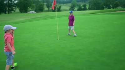 Get in the hole!