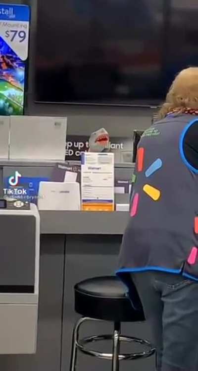 Another day at Walmart
