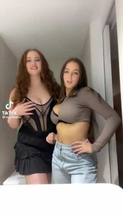 Which one would you smash ? the redhead or the brunette? Both or none of the above ?