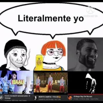 Este meme se hizo con los resultados de un estudio que determino qu&eacute; as&iacute; se ven la mayor&iacute;a de cada fandom