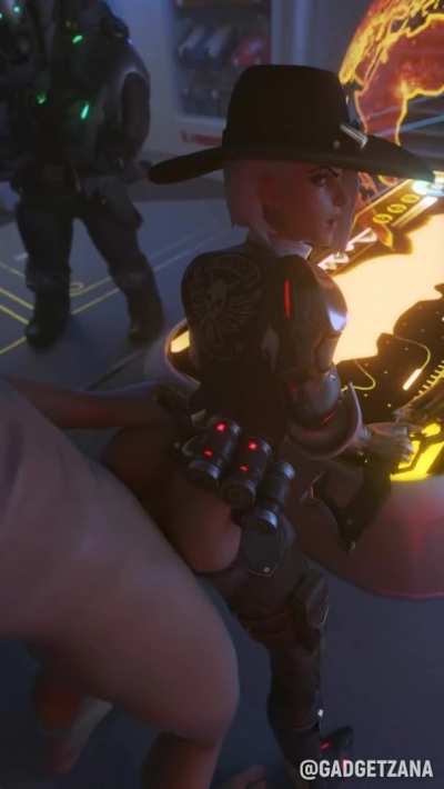 Ashe gets fucked (Gadgetzan) [Overwatch]