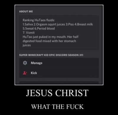 I&rsquo;m disgusted.