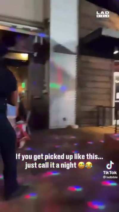 Bouncer treats a grown man like a toddler