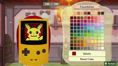 It took me three days to finish this.... but it was fun to try to animate Pikachu on this Game Boy Color! &amp;gt;.&amp;lt; (my share code is 42LV637)