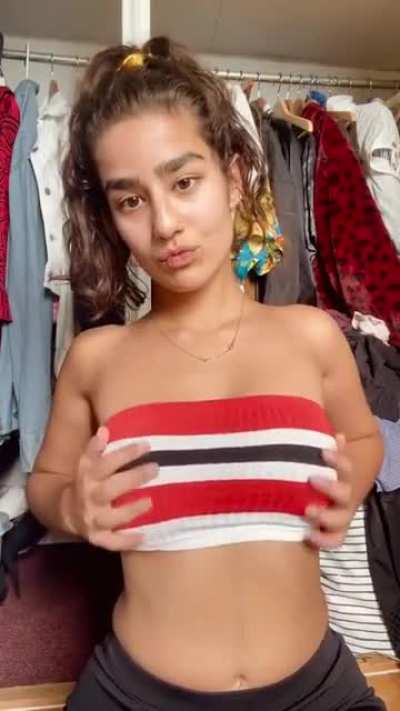 What&rsquo;s cuter, my boobs or my smile?