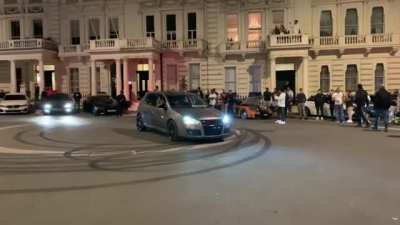 BURNOUTS &amp;amp; BACKFIRES LONDON - McLaren 720s, Audi R8, BMW M6, Yamaha R1M, Honda CBR 1000RR