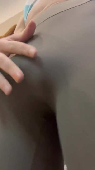 Kleo showing off her huge bulge