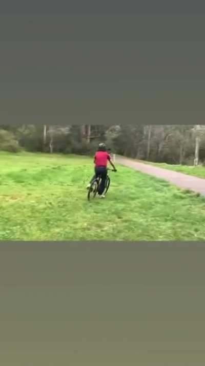Went biking today