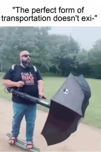 He do be shmovin' tho