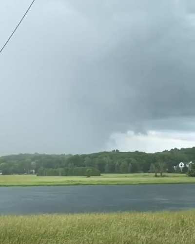 Lightning hits water